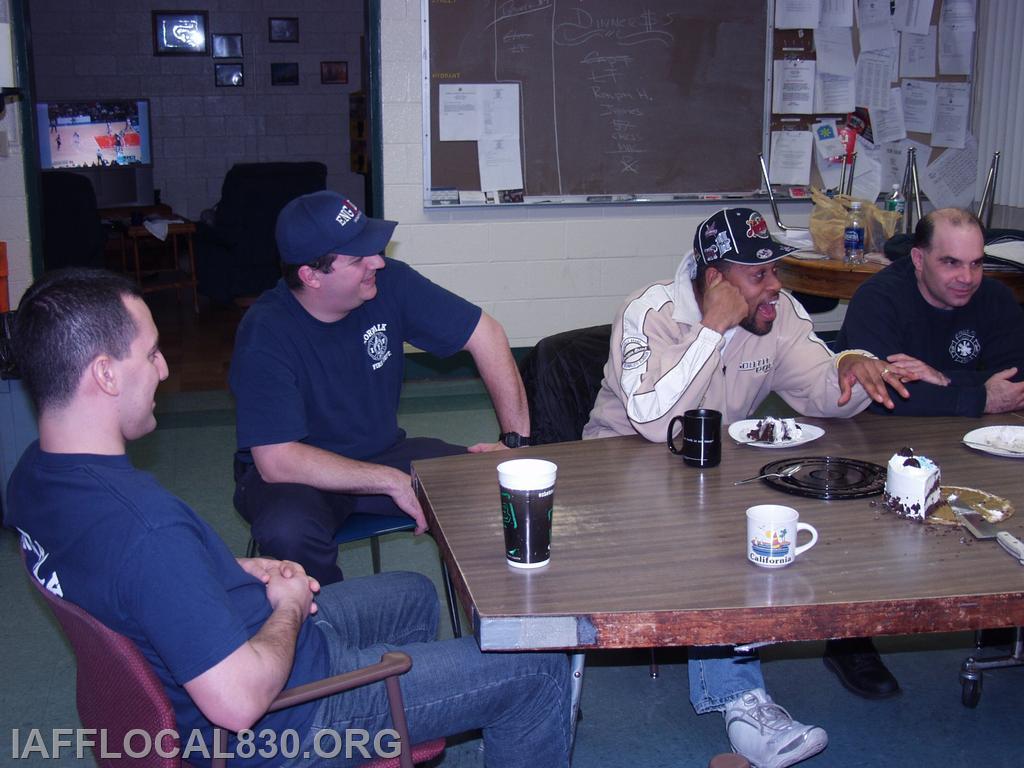 Luca Feola, Chris Riccio, Ralph Geter, Jim Cocchia