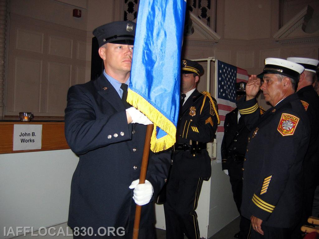 911 Ceremony Scott Rywolt Fire Marshal Iannacone