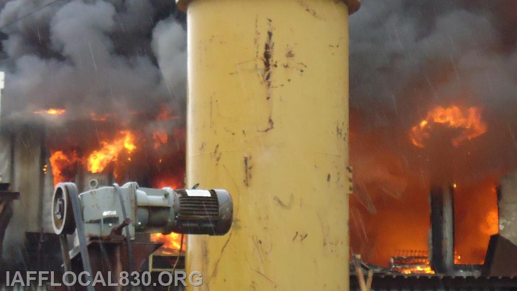 3/28/2012 Car Shredder Fire 40 Meadow Street, LaJoie's Scrap Metal