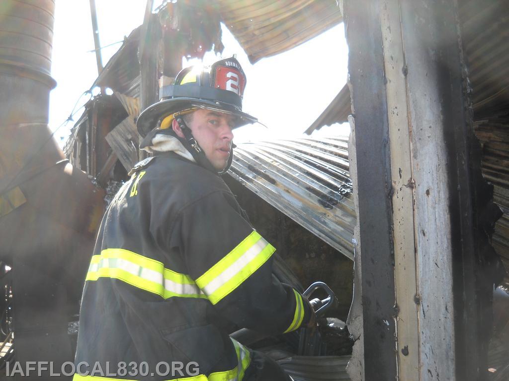 3/28/2012 Car Shredder Fire 40 Meadow Street, LaJoie's Scrap Metal