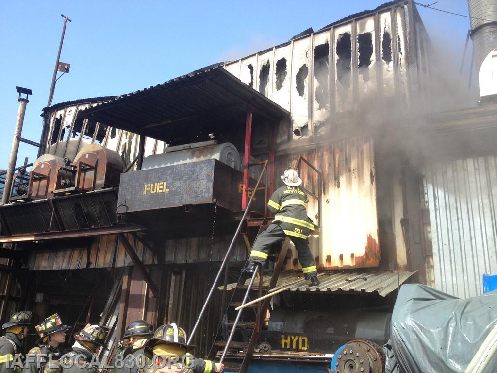 3/28/2012 Car Shredder Fire 40 Meadow Street, LaJoie's Scrap Metal