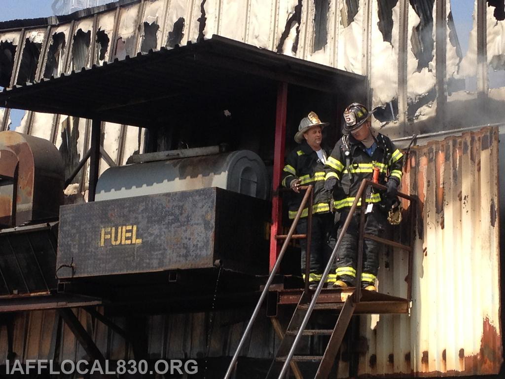 3/28/2012 Car Shredder Fire 40 Meadow Street, LaJoie's Scrap Metal