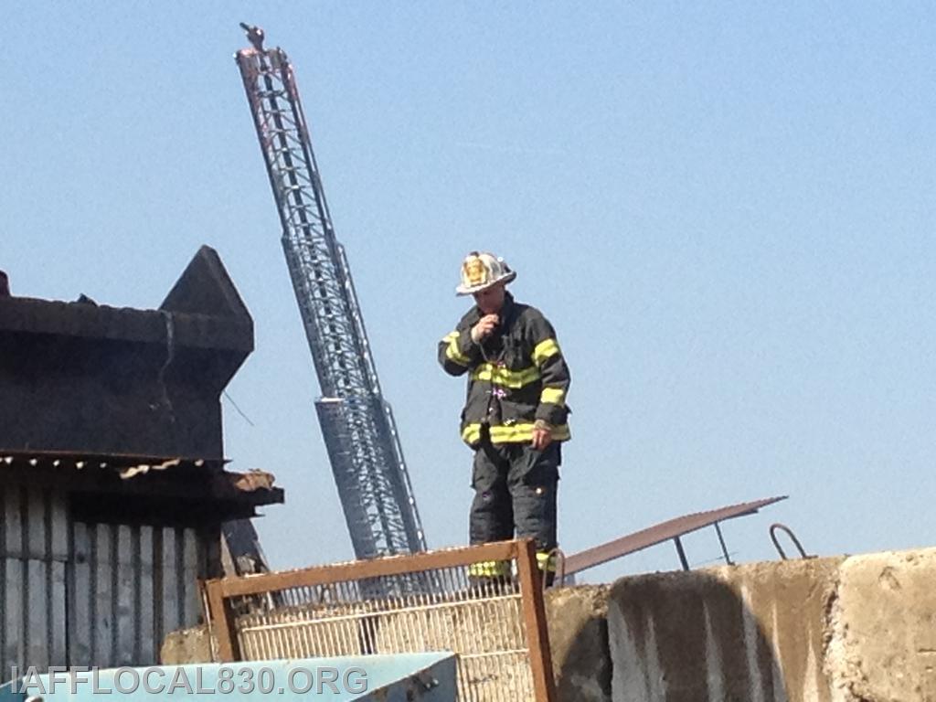 3/28/2012 Car Shredder Fire 40 Meadow Street, LaJoie's Scrap Metal
