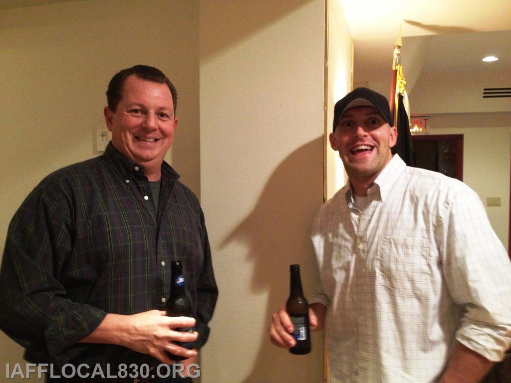 10/18/2012 Retirement Dinner
Marty O'Marra & Colin Curran