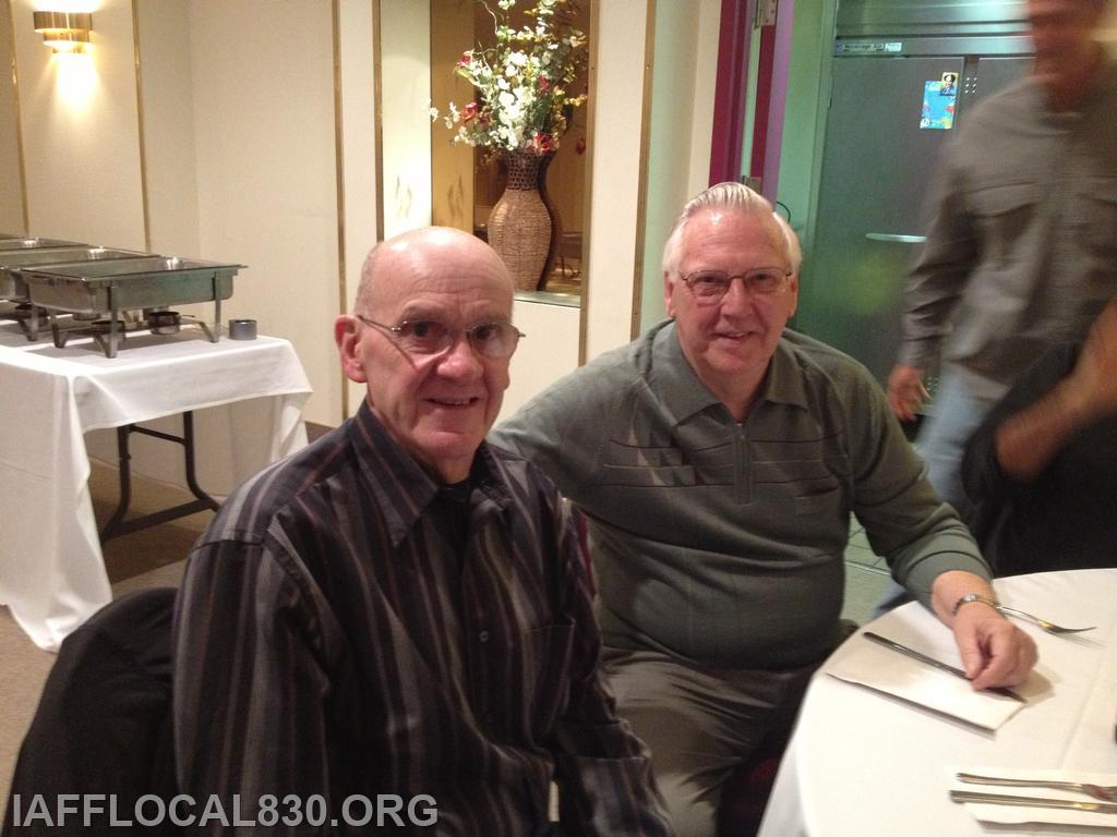 10/18/2012 Retirement Dinner
Tony Buono & Brian Balding