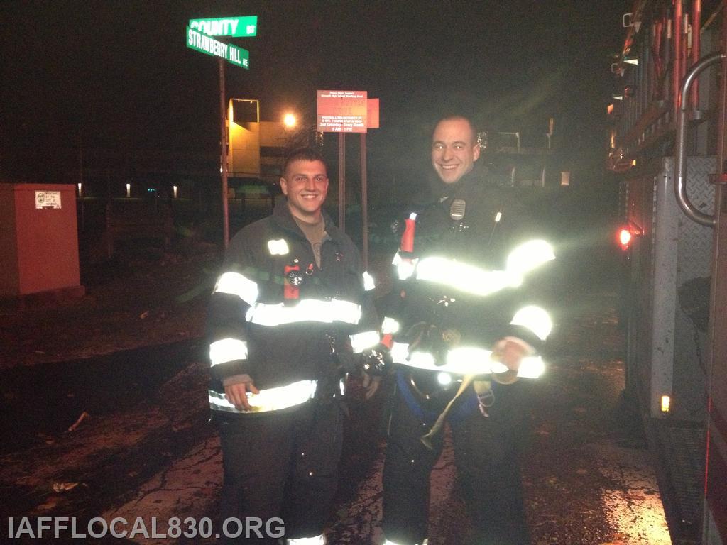 10/29/2012 Hurricane Sandy
Anthony O'Marra & Chad Boudreau