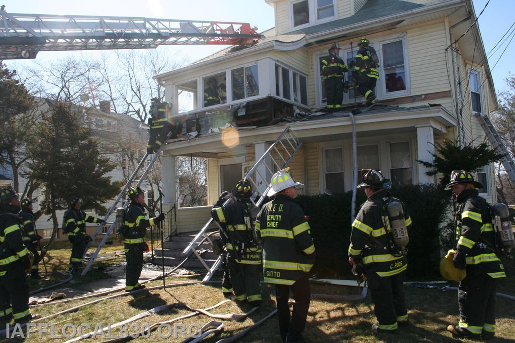 3/6/2012 Structure Fire 14 Gregory Blvd.