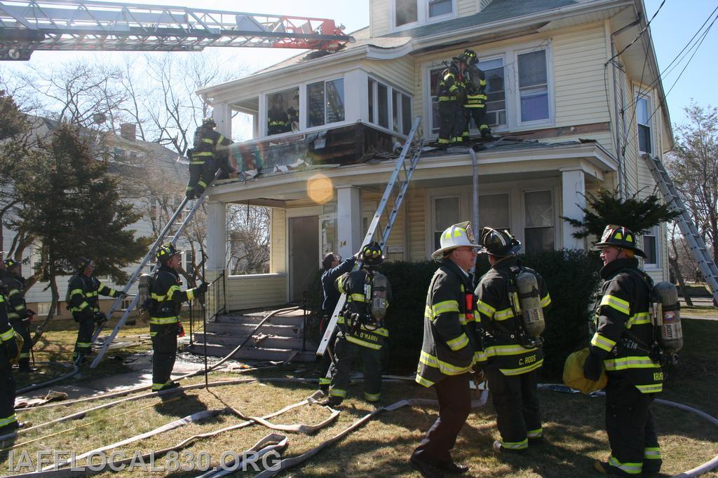 3/6/2012 Structure Fire 14 Gregory Blvd.