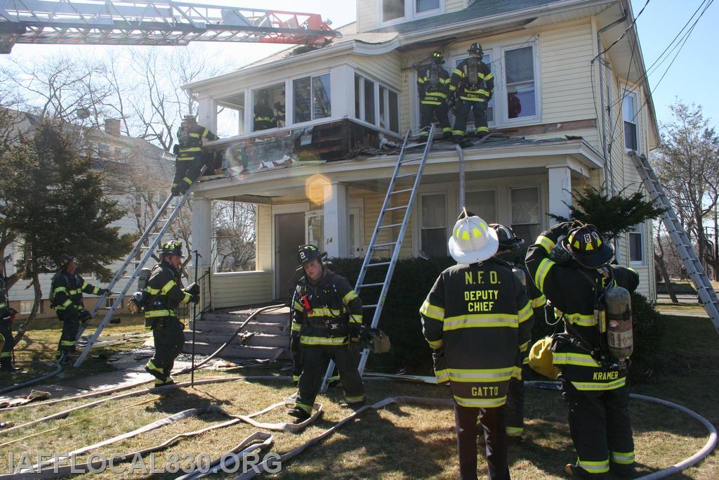3/6/2012 Structure Fire 14 Gregory Blvd.