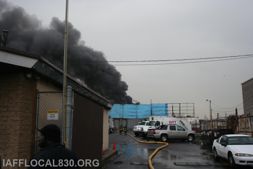 3/28/2012 Car Shredder Fire 40 Meadow Street, LaJoie's Scrap Metal
