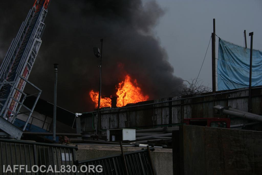 3/28/2012 Car Shredder Fire 40 Meadow Street, LaJoie's Scrap Metal