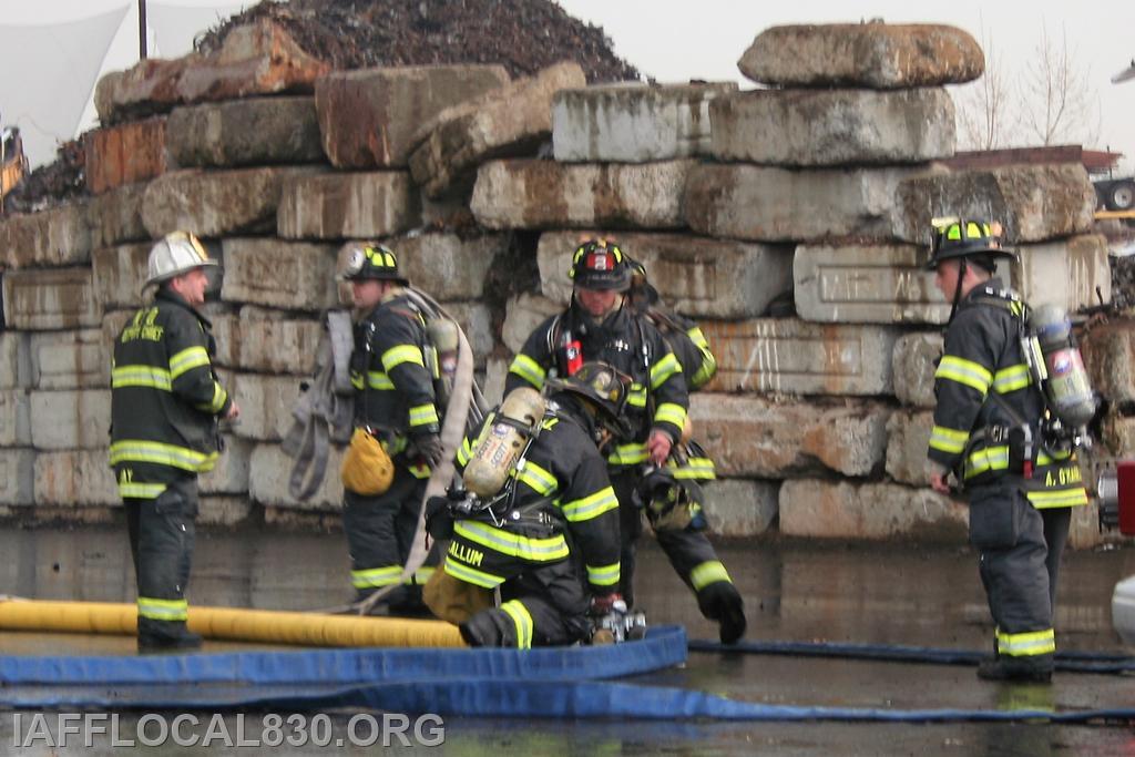 3/28/2012 Car Shredder Fire 40 Meadow Street, LaJoie's Scrap Metal