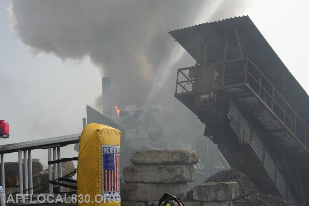 3/28/2012 Car Shredder Fire 40 Meadow Street, LaJoie's Scrap Metal