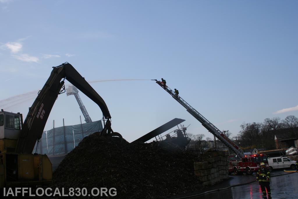 3/28/2012 Car Shredder Fire 40 Meadow Street, LaJoie's Scrap Metal