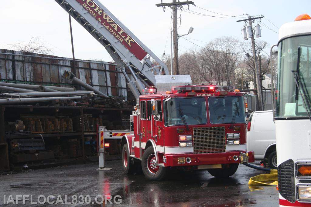 3/28/2012 Car Shredder Fire 40 Meadow Street, LaJoie's Scrap Metal