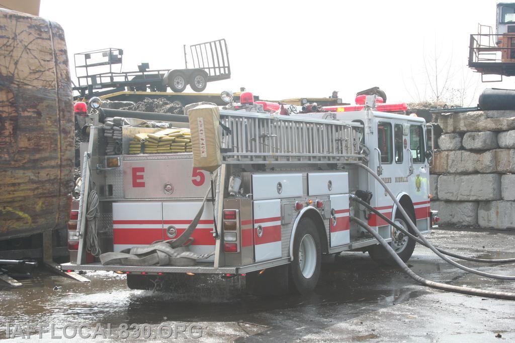 3/28/2012 Car Shredder Fire 40 Meadow Street, LaJoie's Scrap Metal