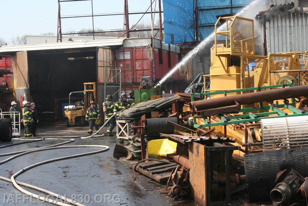 3/28/2012 Car Shredder Fire 40 Meadow Street, LaJoie's Scrap Metal