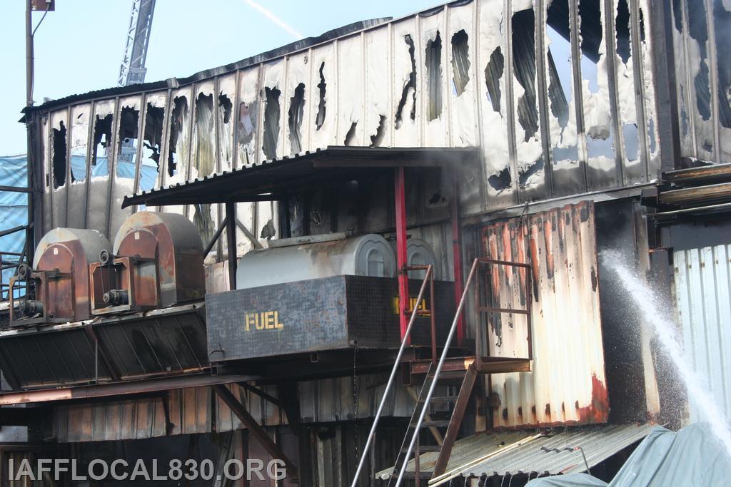 3/28/2012 Car Shredder Fire 40 Meadow Street, LaJoie's Scrap Metal
