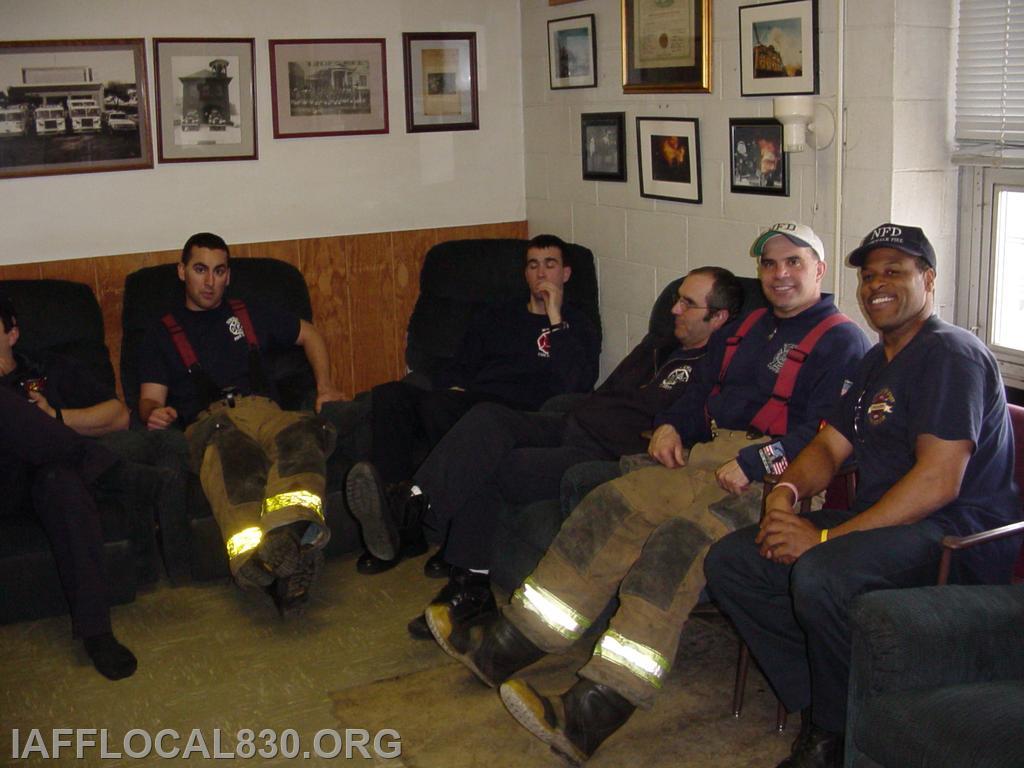 Luca Feola, Chris Payne, Stan Huminski, Jim Cocchia, Ralph Geter