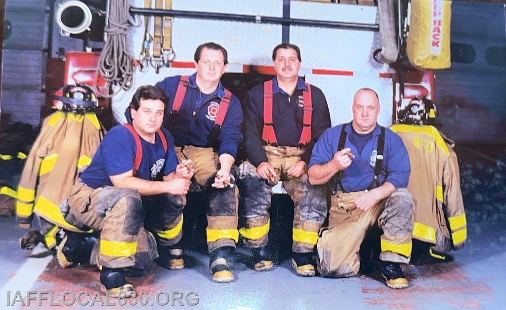 Ralph “Merc” Mercurio, Marty O’Marra, Ralph “The Badger” Allegretta, Ricky “Bap Bap” Dominick