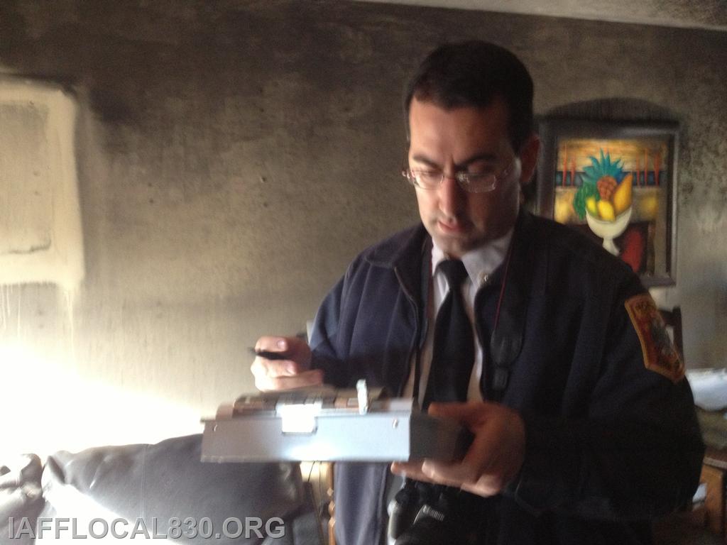 2/25/2013 Structure Fire 35 Glasser Street
Inspector Feola