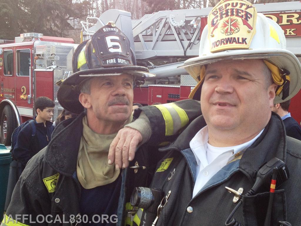 2/25/2013 Structure Fire 35 Glasser Street
Jim McNeill and DC King