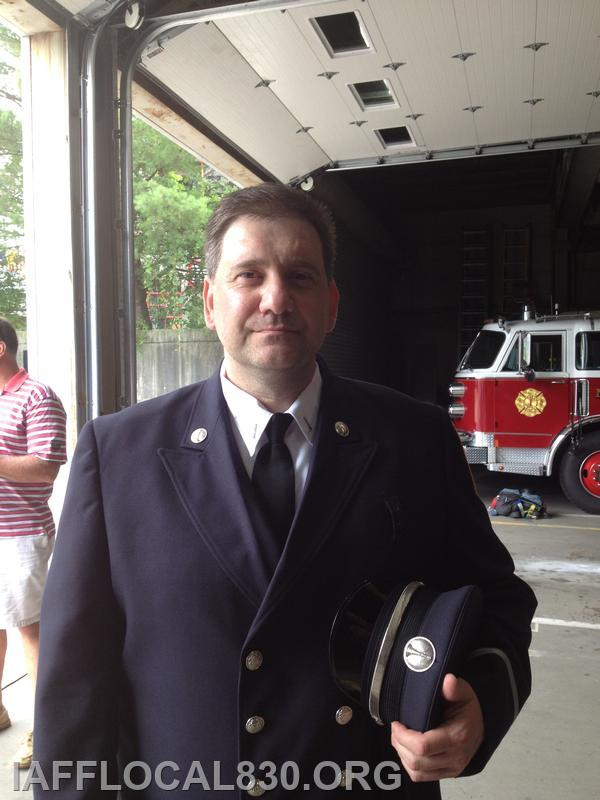 6/27/2013 Charlie Papadopoulos getting sworn in as Lieutenant