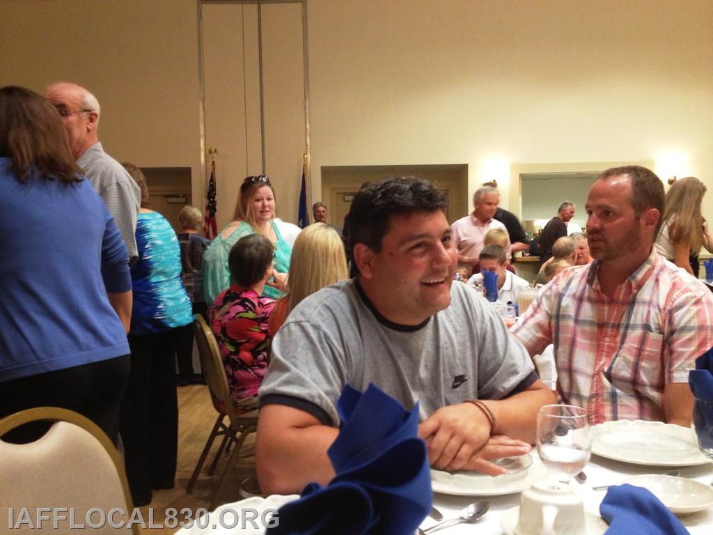 7/18/2013 Rex Morris' Retirement Dinner
Al Bassett & Dave McCabe