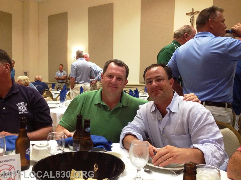 7/18/2013 Rex Morris' Retirement Dinner
Marty O'Marra & Jon Maggio