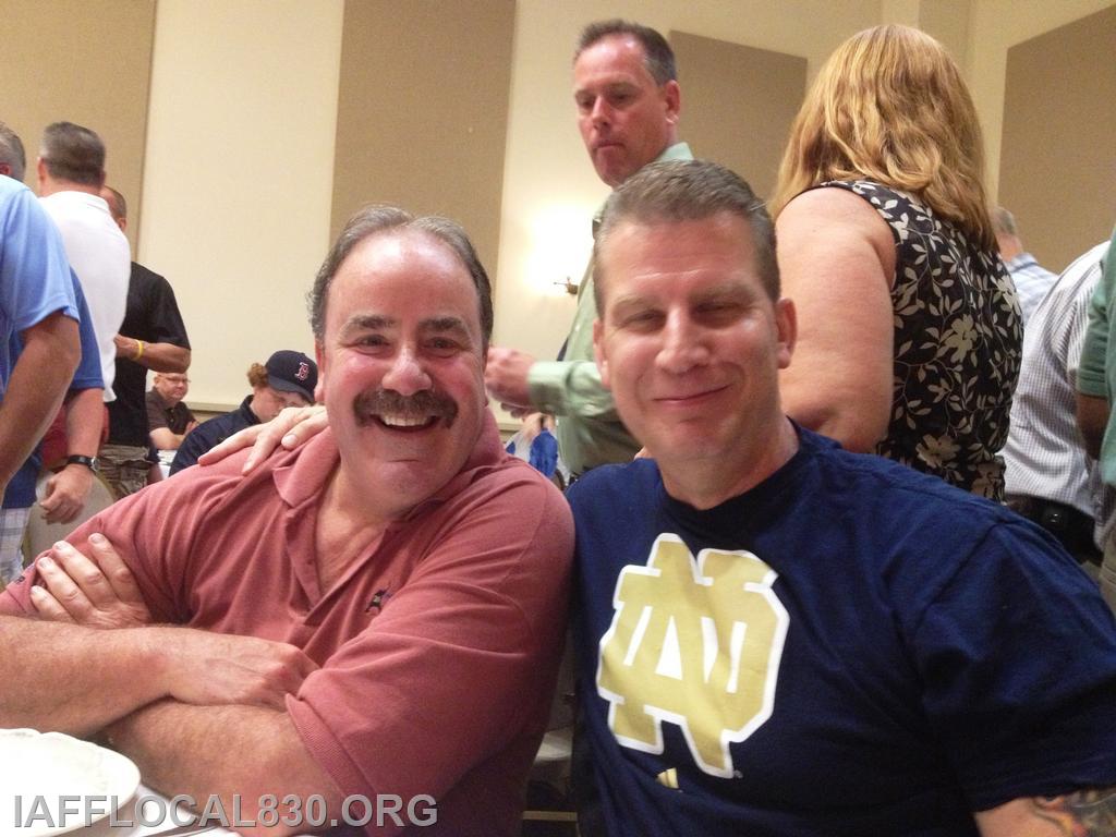 7/18/2013 Rex Morris' Retirement Dinner
Jim Bogdany & Brian Kilcoyne