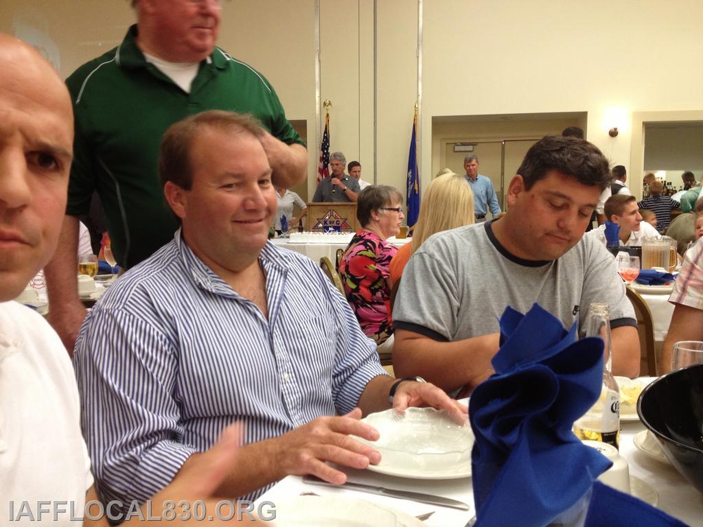 7/18/2013 Rex Morris' Retirement Dinner
Fortunato Capomolla, Scott Plank, Al Bassett