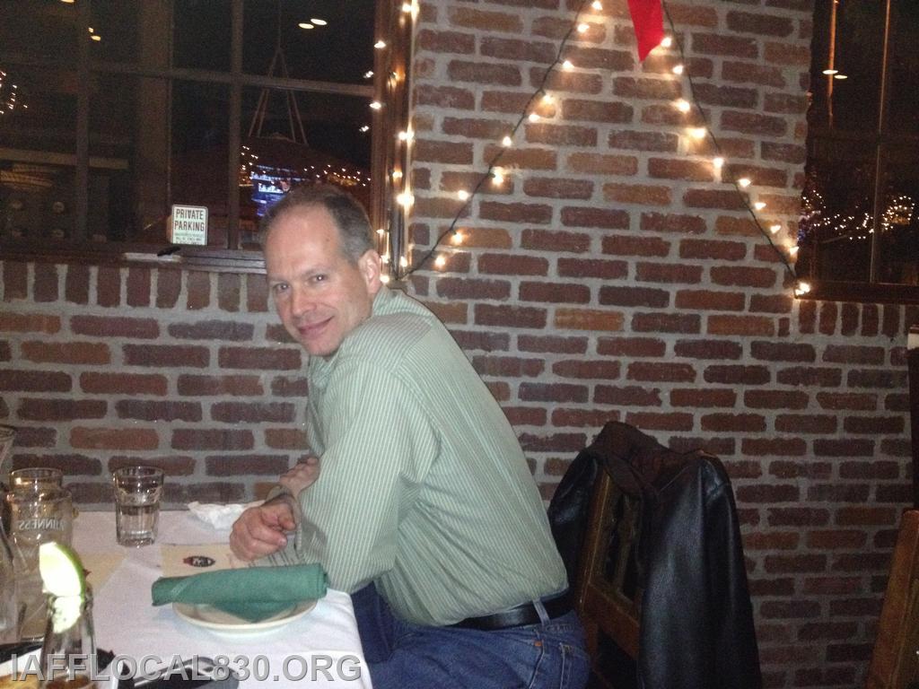 12/11/2014 O'Neill's NFD Christmas Party
Brian Scully