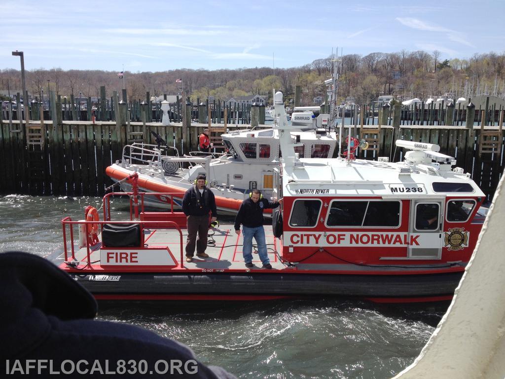 4/14/2014 Port Jefferson Marine Firefighting for Land Based Fire Department Training