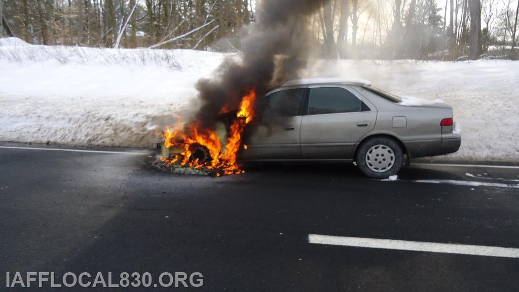 2/3/2015 Car Fire Rt 15 North X40-X41