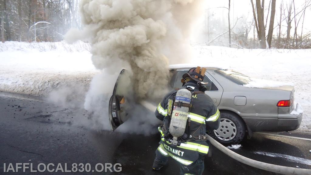 2/3/2015 Car Fire Rt 15 North X40-X41