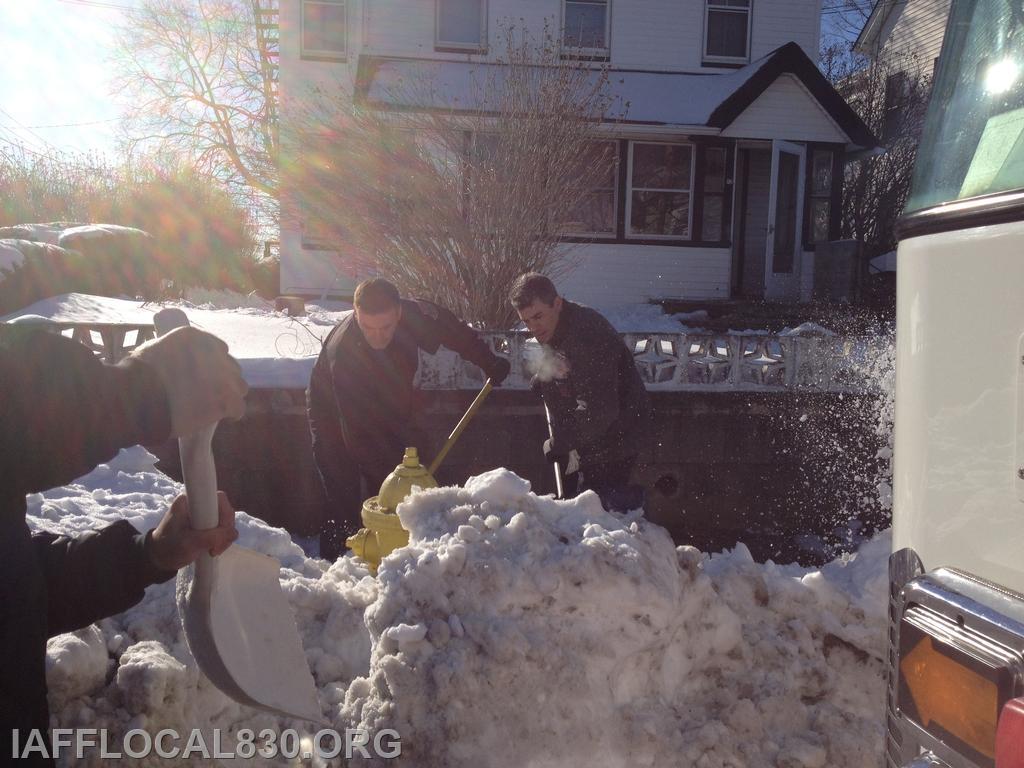 2/5/2015 Hydrant Shoveling
