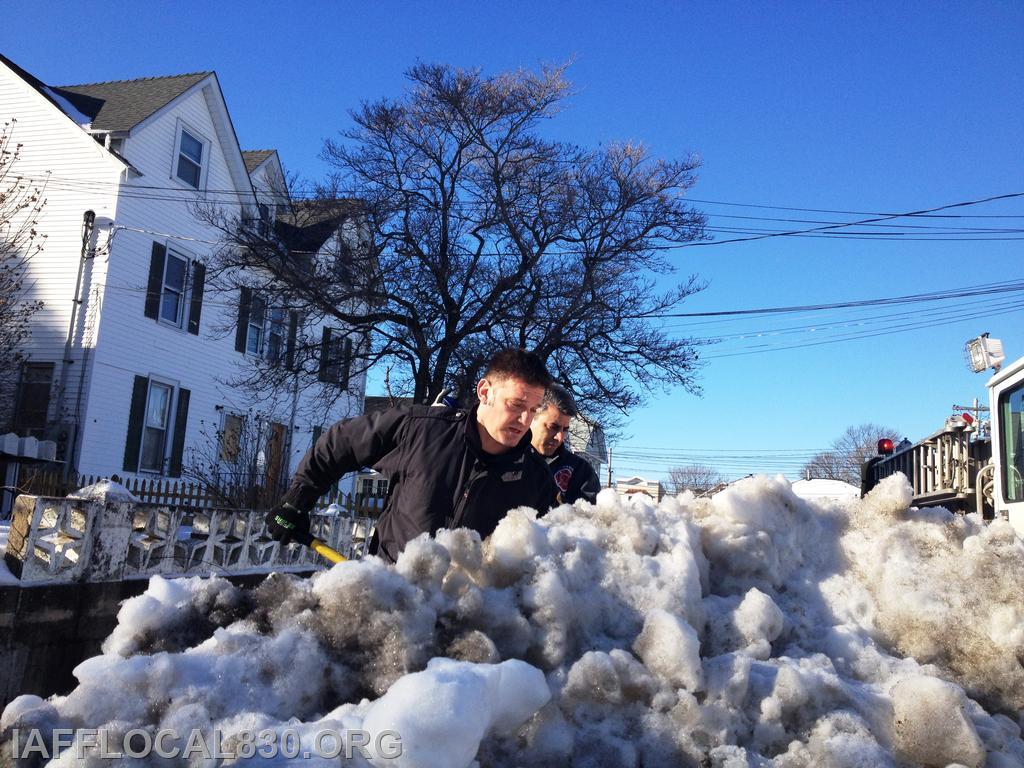 2/5/2015 Hydrant Shoveling
