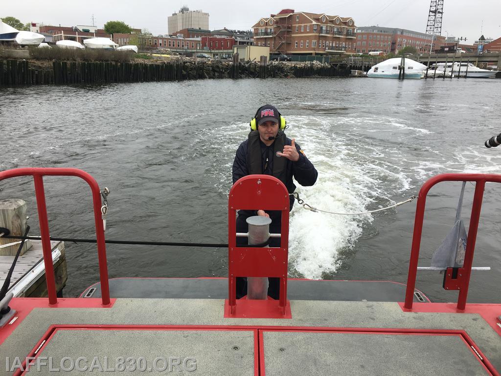 5/1/2017 Moving the Sheffield Island dock