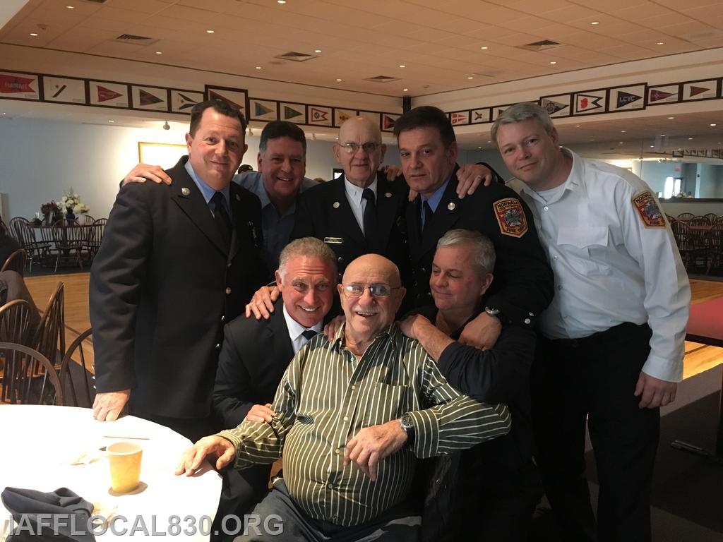 Marty O'Marra, Chuck Corbo, Tony Buono, Lefty Petrides, Scott Rywolt, Robert Talloni, Al Palumbo, Stephen Shay