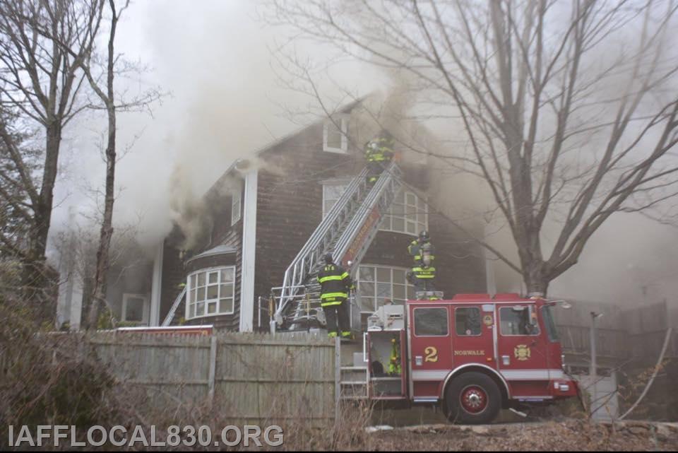 30 West Rocks Rd Structure Fire 
4-1-2017