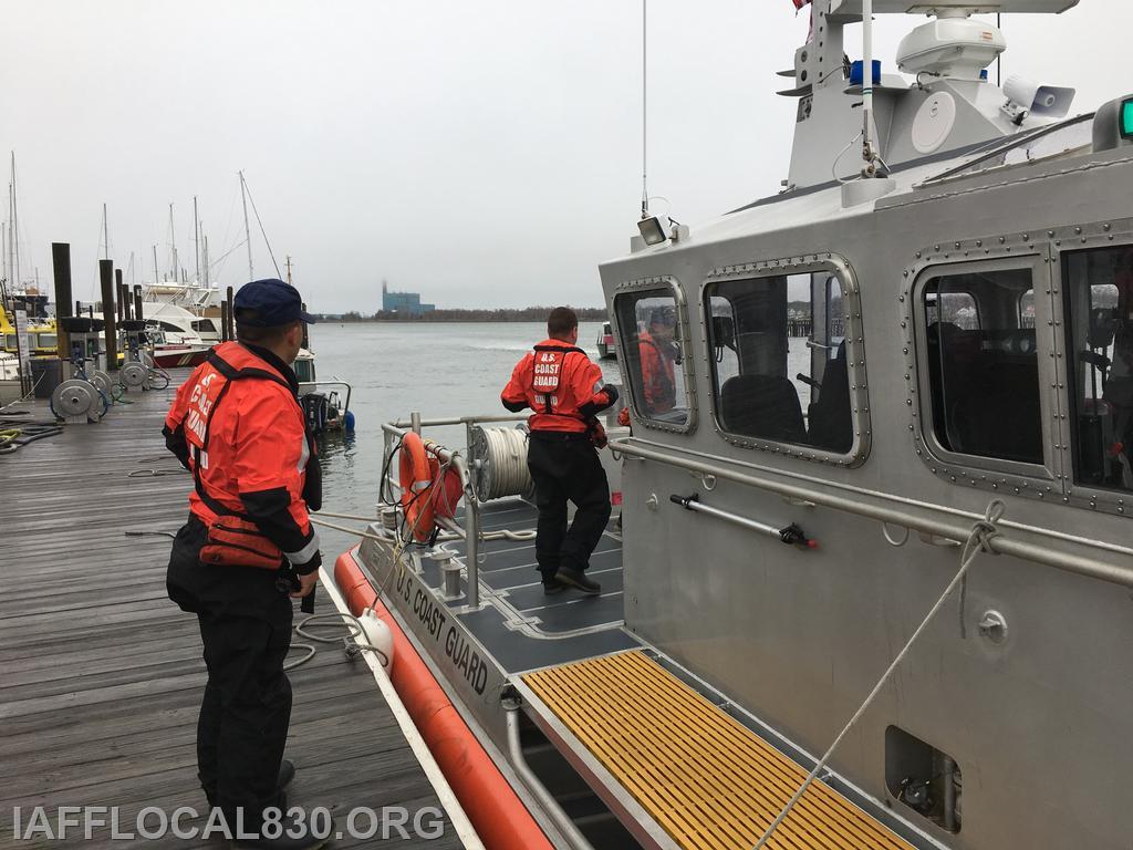 4/25/2018 SAR Training with USCG