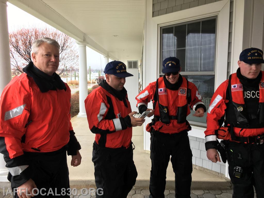 4/25/2018 SAR Training with USCG