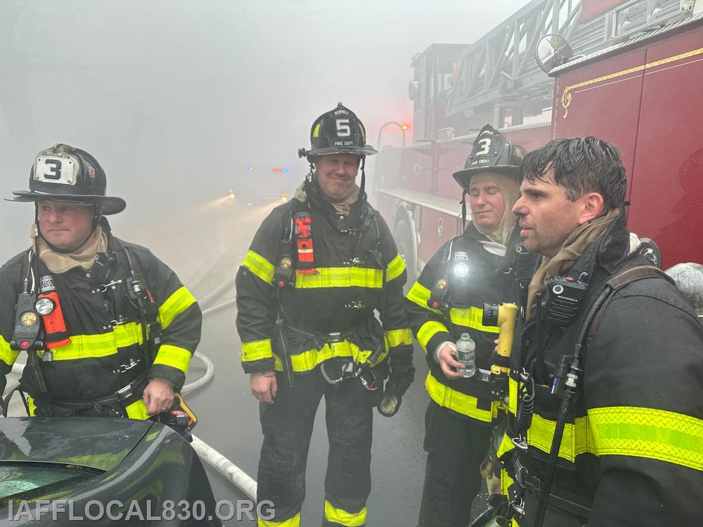 3/24/2025
2 Morton Street
LT Len Coleman, Greg Petriccione, Dean Miraliotis, & Dave Dustin