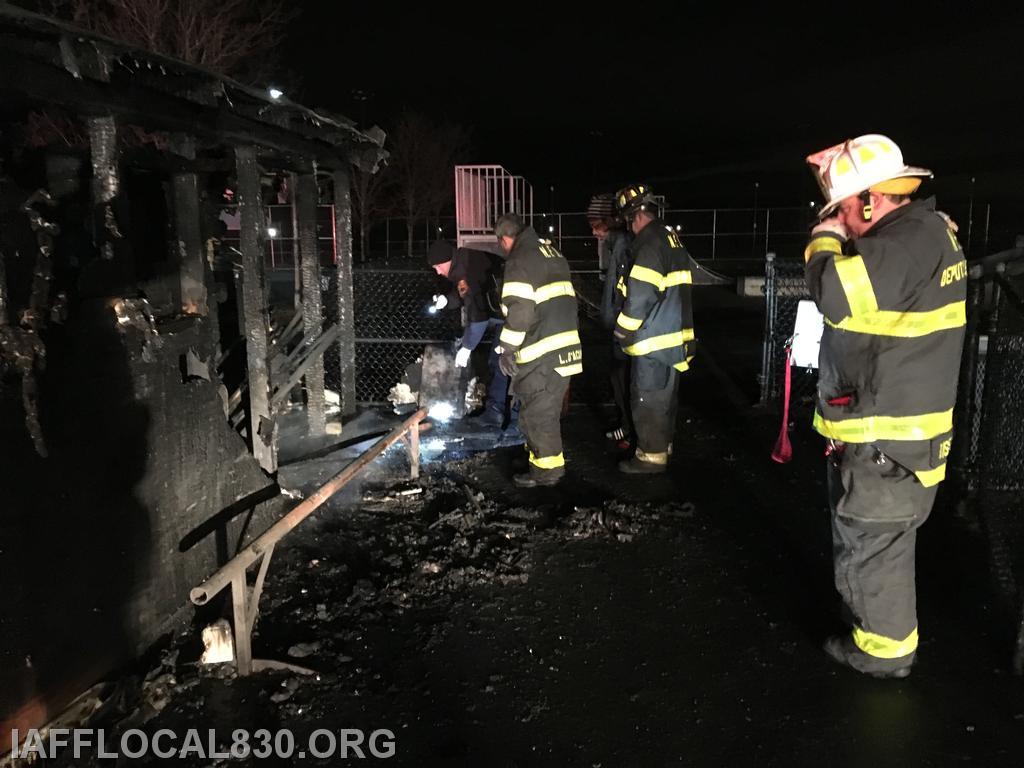 1-7-2019 Shed Fire