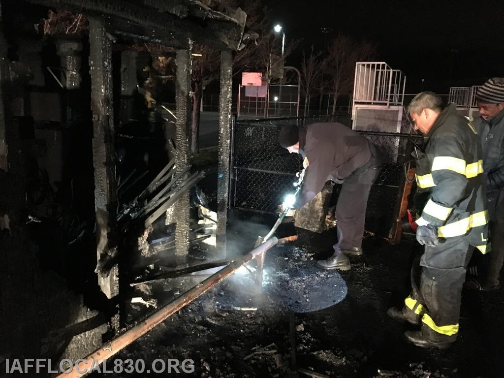 1-7-2019 Shed fire