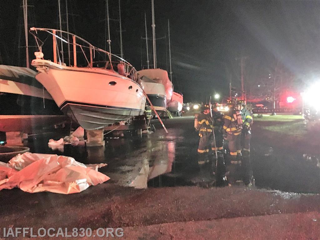 1-7-2019 Boat fire