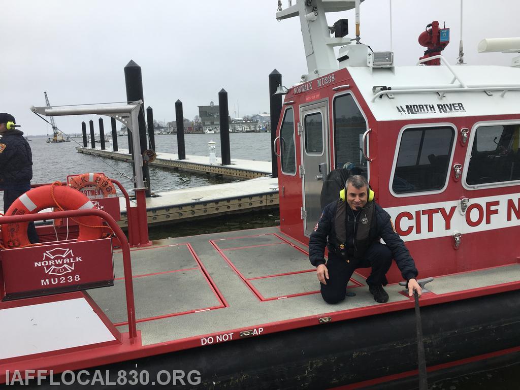 4-9-2019 Washing the Docks
Lou D'Acunto