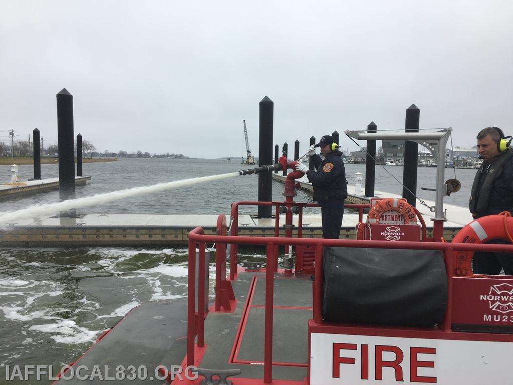 4-9-2019 Washing the Docks 
Jim Lyons & Lou D'Acunto