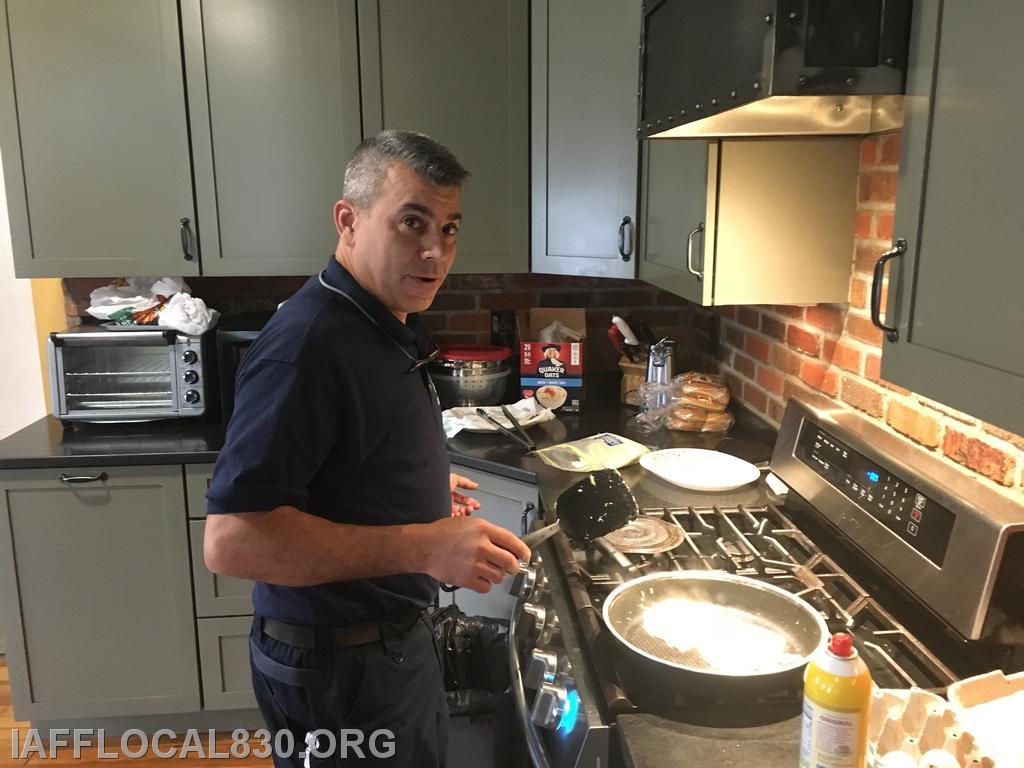 6-16-2019 Lou D'Acunto Making Father's Day Breakfast