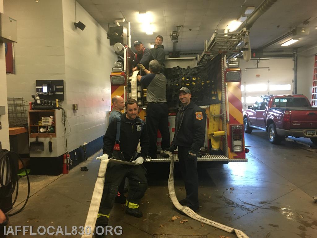 11-8-2019 Hose Testing @ Station 4